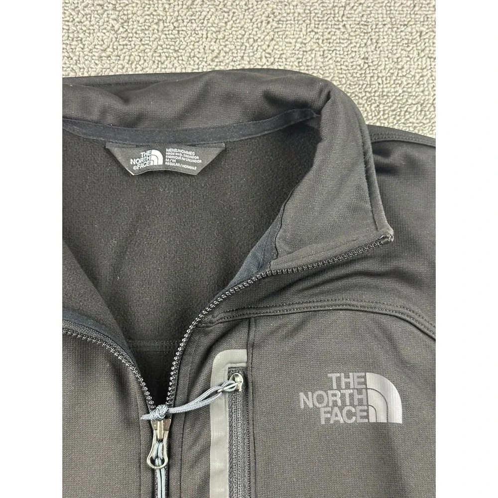 North Face 1/4 Zip Pullover Men M Black‎ Colorblock Gorpcore Outdoor Activewear